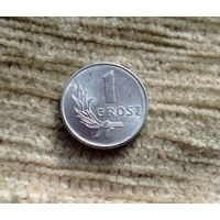 Werty71 Польша 1 грош 1949 Блеск