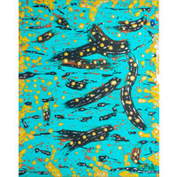 Ну умею читать и писать, только вижу, акрил, двп 2008, Котов Олег