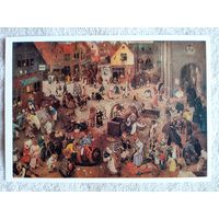 Брейгель. Битва Карнавала и Поста