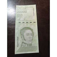 Венесуэла 20000 боливаров образца 2019 года AUNC pw110(2)