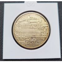 10 евро 2007 Австрия Санкт-Пауль-им-Лавантталь! Серебро 17,3 грамма 925 пробы 0,515 унции! ВОЗМОЖЕН ОБМЕН!