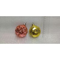 Ёлочные игрушки из рельефного стекла. 4