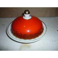 Маслёнка Фарфор. Барановка 70-е годы. СССР