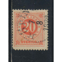 Швеция 1886 Номиналы Надп Стандарт #34