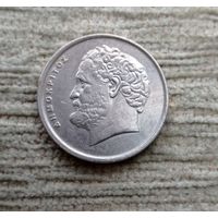 Werty71 Греция 10 драхм 1984 Демокрит