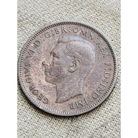 Распродажа - 1/2 пенни 1941г.,Георг 6,Великобритания