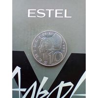 10 шиллингов 1965 года серебро