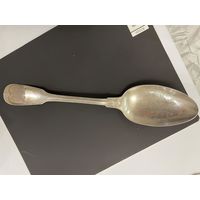 Большая Столовая Ложка, Серебро 750 пробы, позолота! В коллекцию! С рубля без мнц!