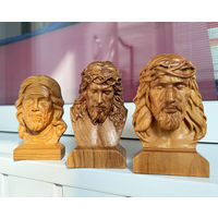 Бюст, статуэтка из дерева Иисус Христос Цена за 1