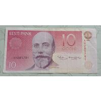 10 крон 1991. Эстония.