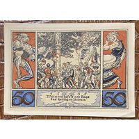 Нодгельд 50 пфеннигов 1921 год. Арнштадт. Веймарская республика