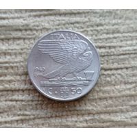 Werty71 Италия 50 чентезимо 1940 сентимо