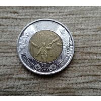 Werty71 Канада 2 доллара 2014 г  75 лет с начала Второй Мировой войны