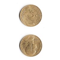 5 сантимов Франция 1994 год