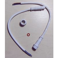 Герметичный разъем 4 пин контакта с проводом. Комплект вилка+розетка, мама-папа