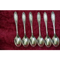 Ложки мельхиоровые  чайные  14 см   А 5