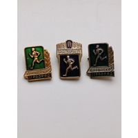 Значек. II разряд. Бег. (В)