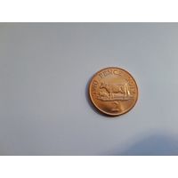 2 пенса 2012 года. Гернси. UNC