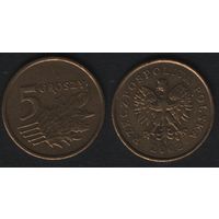 Польша y278 5 грош 2003 год (mw) (_alb2