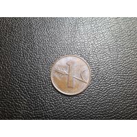 Швейцария 1 раппен 1970