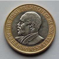 Кения 10 шиллингов. 2010
