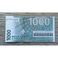 Werty71 Ливан 1000 Ливров 2008 UNC банкнота
