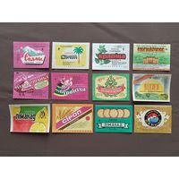 Очень редкие белорусские этикетки от напитков по 3 рубля, все разные в типографском состоянии, цена за 1 шт., см. описание лота, ю-707-5 (3433)