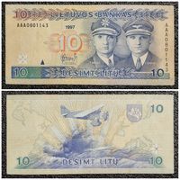 10 лит Литва 1997 г. ААА серия