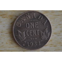 Канада 1 цент 1933