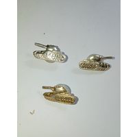 Петлици Танковые войска  СССР . С рубля