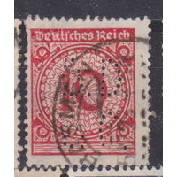 Германия третий рейх  Веймарская республика 1923 год лот 3 С ПЕРФИНОМ