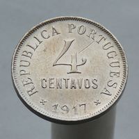 Португалия 4 сентаво 1917