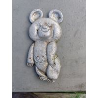 Панно мишка олимпийский размер 20 на 10см