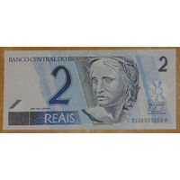 Бразилия 2 реала 2001 P-249g UNC