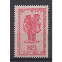 Бельгийское Конго / BELGISCH CONGO 1947** Идол Артефакты (Mi 266)