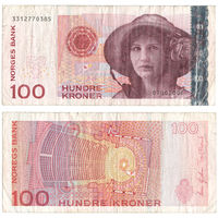 НОРВЕГИЯ 100 Крон 2006 г., P-49c (Кирстен Флагстад)