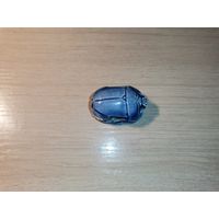 Фигурка из камня "Жук-Скарабей", размер 4*3*2 см., есть скол