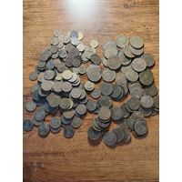 220 монет 1 2 3 5 копеек1961 1991г