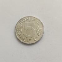 Румыния 5 леев 1992 г.