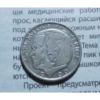 1 крона 1999г.