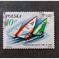 Марка Польша 1986 год Чемпионат мира