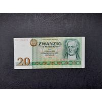 20 марок 1975 года. ГДР.  aUNC. Распродажа.
