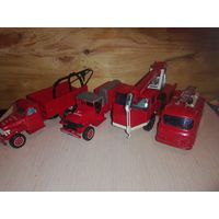 Винтаж.Модели пожарных автомобилей.Solido.Франция.1/50.
