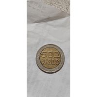 Колумбия 500 песос 1996