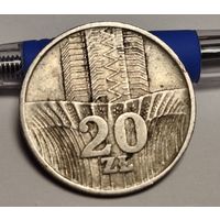 Польша 20 злотых 1974