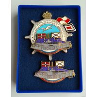 Знак 54 международный конгресс моряков-подводников АПЛ СпБ 2017г