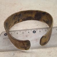 Браслет бронза старый.