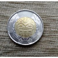 Werty71 Канада 2 доллара 2020 г 100 лет со дня рождения Билла Рида