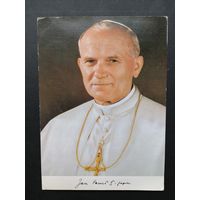 Польша 1983 Карточка посвященная II визиту Папы Павла II в Польшу с маркой 1981 года из серии "Виды городов Польши" (спецгашение Катовице) Mi.2754