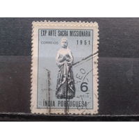 Индия, колония Португалии, 1951. Выставка миссионерского искусства